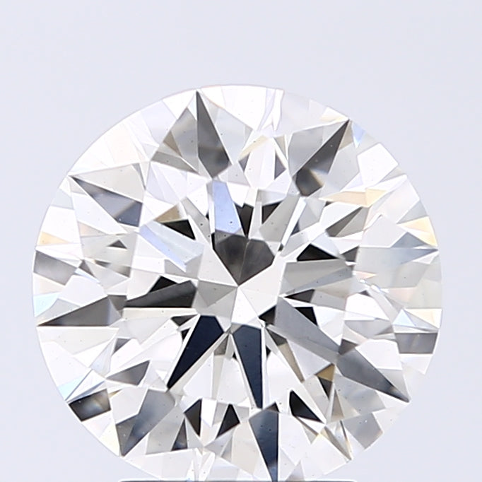 Lab-Grown 2.77 Carat Round Brilliant Diamond color G Clarity VS2, precious stones, engagement diamonds