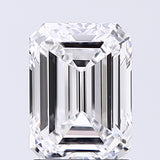 Lab-Grown 1.51 Carat Emerald Cut Diamond color D Clarity VVS2, precious stones, engagement diamonds