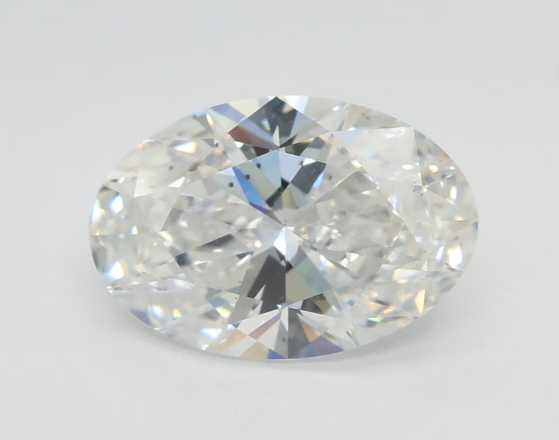 Lab-Grown 2.02 Carat Oval Shape Diamond color D Clarity SI1, precious stones, engagement diamonds