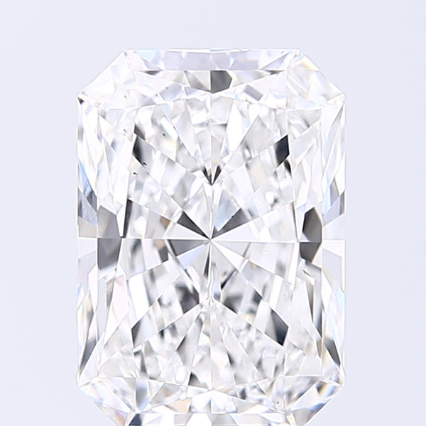 Lab-Grown 4.14 Carat Radiant Cut Diamond color D Clarity VS2, precious stones, engagement diamonds