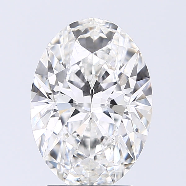 Lab-Grown 2.01 Carat Oval Shape Diamond color F Clarity VS1 With GIA Certificate, precious stones, engagement diamonds