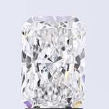 Lab-Grown 1.55 Carat Radiant Cut Diamond color E Clarity VS1, precious stones, engagement diamonds