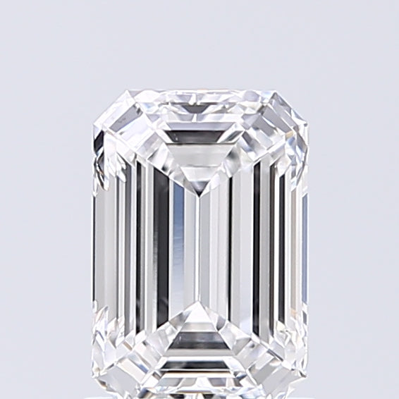 Lab-Grown 1.08 Carat Emerald Cut Diamond color D Clarity VS1, precious stones, engagement diamonds