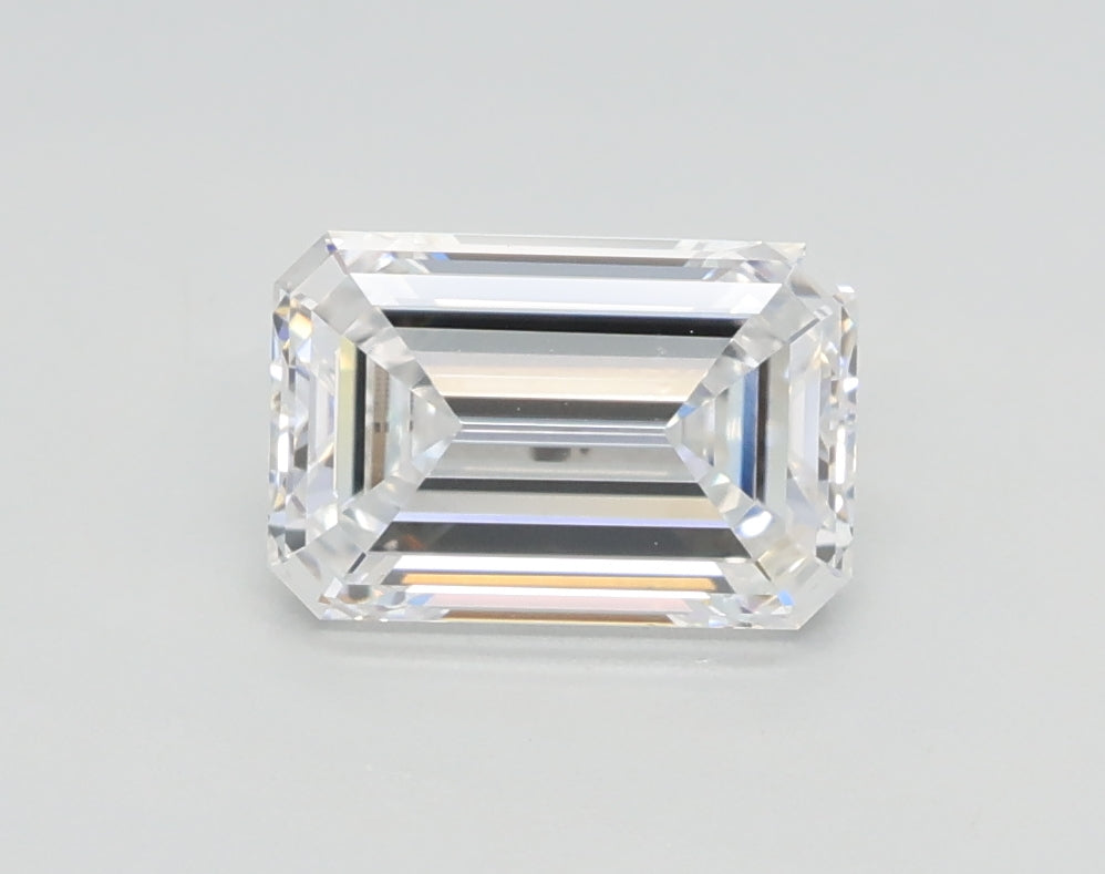 Lab-Grown 1.01 Carat Emerald Cut Diamond color D Clarity VS1, precious stones, engagement diamonds