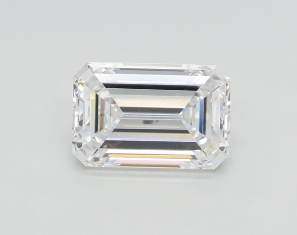 Lab-Grown 1.01 Carat Emerald Cut Diamond color D Clarity VS1, precious stones, engagement diamonds