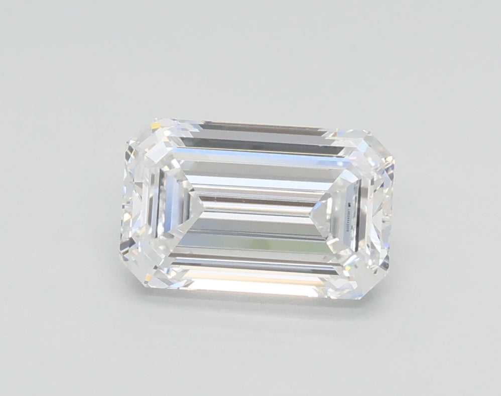 Lab-Grown 1.01 Carat Emerald Cut Diamond color D Clarity VS1, precious stones, engagement diamonds