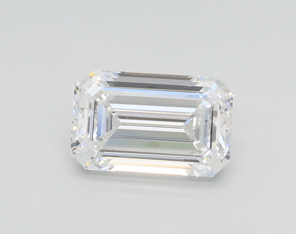 Lab-Grown 1.01 Carat Emerald Cut Diamond color D Clarity VS1, precious stones, engagement diamonds