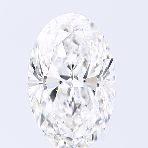 Lab-Grown 2.05 Carat Oval Shape Diamond color F Clarity VS1 With GIA Certificate, precious stones, engagement diamonds