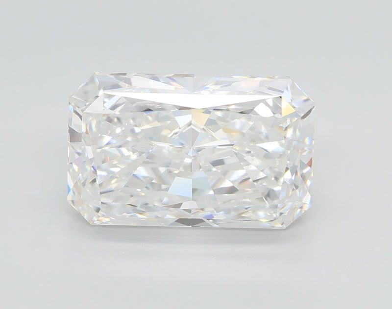 Lab-Grown 4.01 Carat Radiant Cut Diamond color E Clarity VVS1 With GIA Certificate, precious stones, engagement diamonds