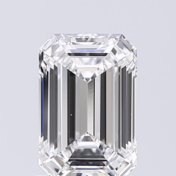 Lab-Grown 1.21 Carat Emerald Cut Diamond color D Clarity VVS2, precious stones, engagement diamonds