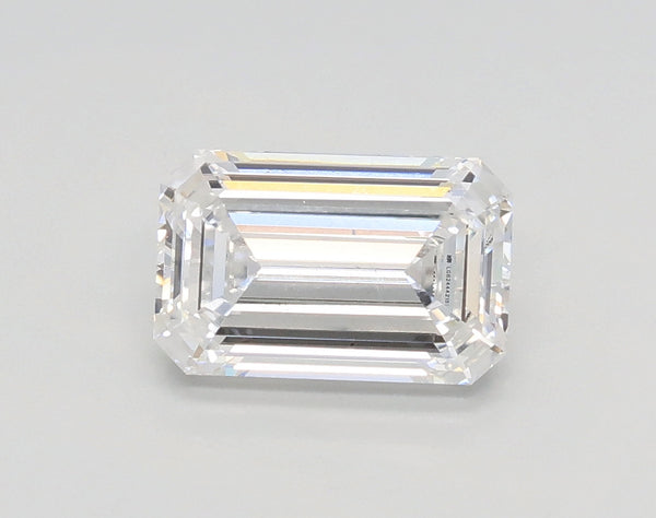 Lab-Grown 1.01 Carat Emerald Cut Diamond color D Clarity VS2, precious stones, engagement diamonds