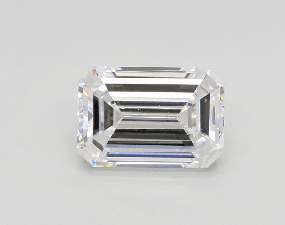 Lab-Grown 1.01 Carat Emerald Cut Diamond color D Clarity VS1, precious stones, engagement diamonds
