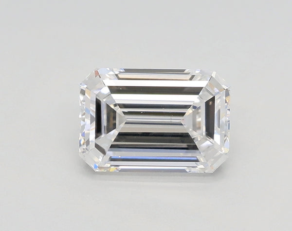 Lab-Grown 1.01 Carat Emerald Cut Diamond color D Clarity VS1, precious stones, engagement diamonds