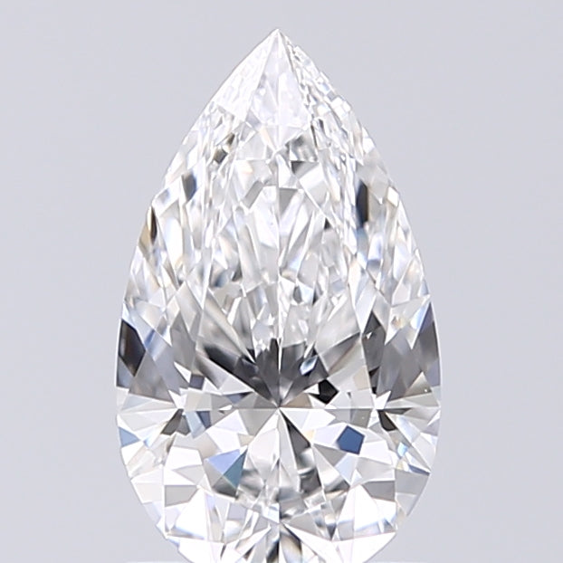 Lab-Grown 1.01 Carat Pear Shape Diamond color D Clarity VVS2, precious stones, engagement diamonds