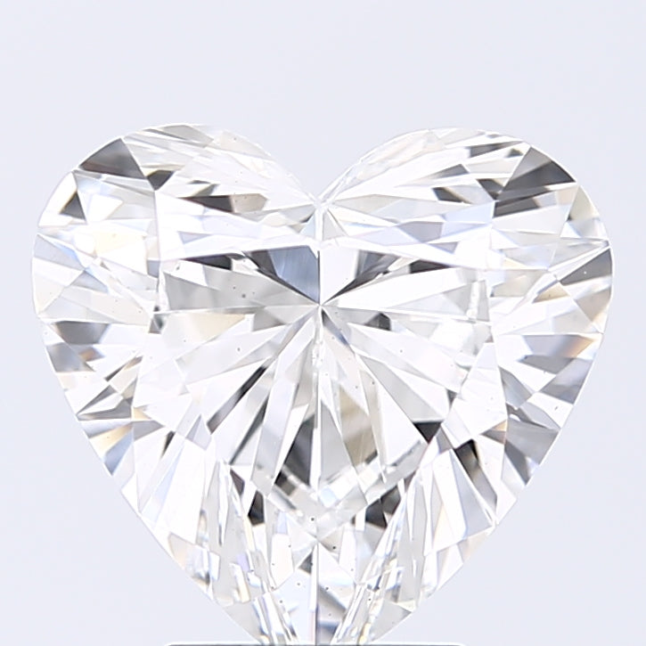 Lab-Grown 3.02 Carat Heart Shape Diamond color E Clarity VS2 With GIA Certificate, precious stones, engagement diamonds