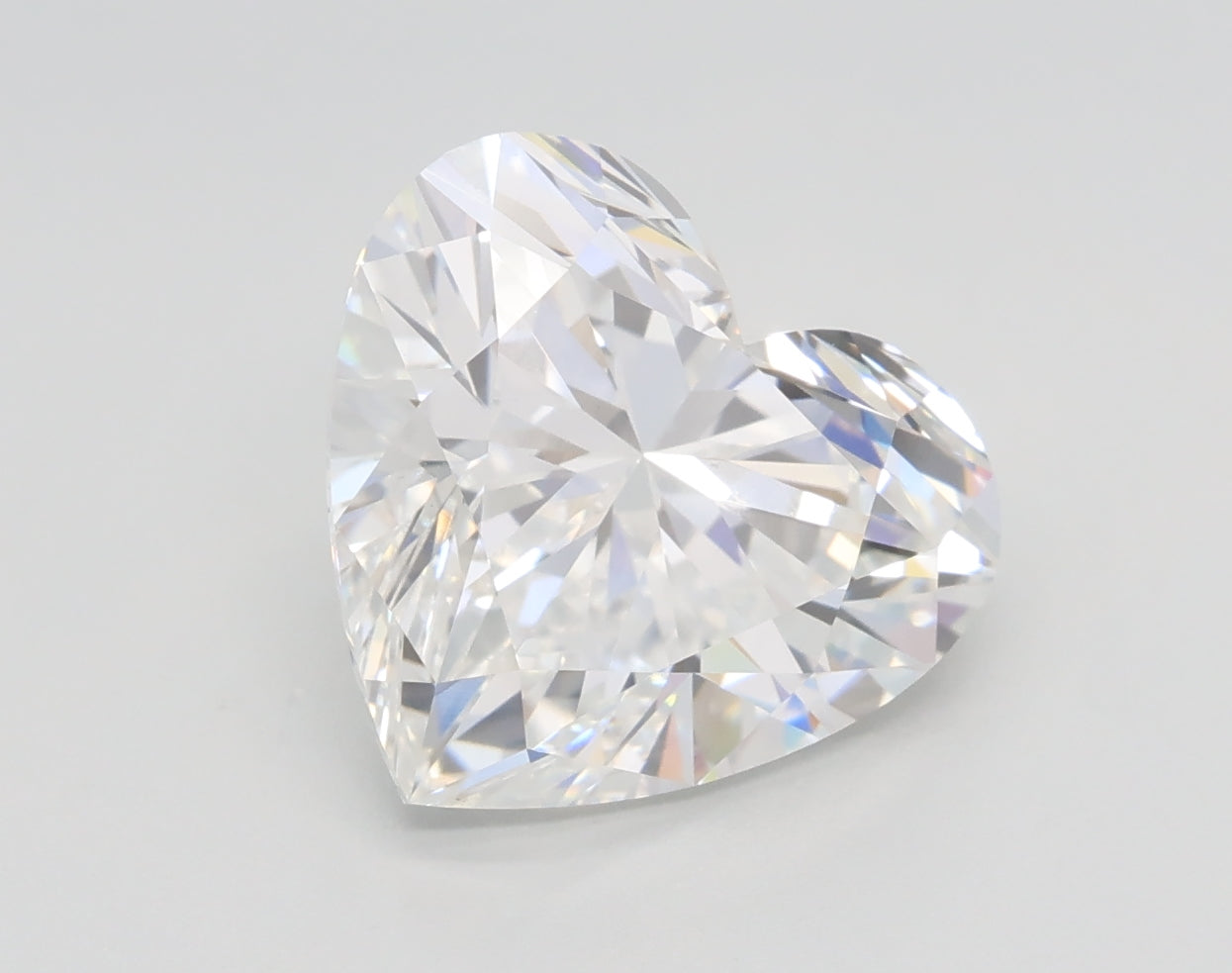 Lab-Grown 3.03 Carat Heart Shape Diamond color F Clarity VS1 With GIA Certificate, precious stones, engagement diamonds
