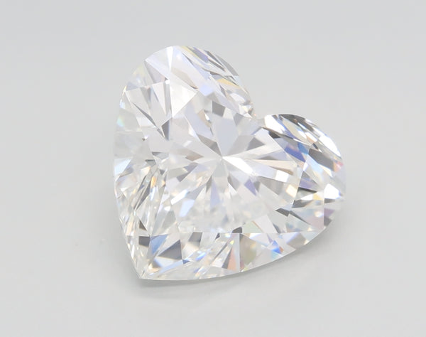 Lab-Grown 3.03 Carat Heart Shape Diamond color F Clarity VS1 With GIA Certificate, precious stones, engagement diamonds