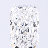 Lab-Grown 3.06 Carat Radiant Cut Diamond color E Clarity VVS2 With GIA Certificate, precious stones, engagement diamonds