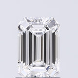 Lab-Grown 1.02 Carat Emerald Cut Diamond color D Clarity VS1, precious stones, engagement diamonds