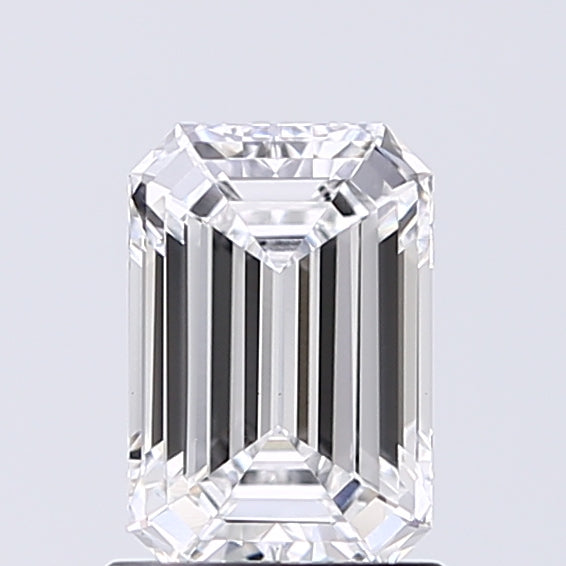 Lab-Grown 1.02 Carat Emerald Cut Diamond color D Clarity VS1, precious stones, engagement diamonds