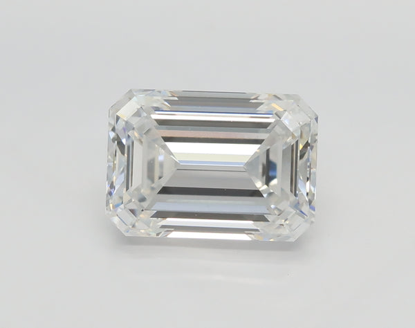 Lab-Grown 0.58 Carat Emerald Cut Diamond color D Clarity VS1, precious stones, engagement diamonds