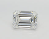 Lab-Grown 0.71 Carat Emerald Cut Diamond color D Clarity VS1, precious stones, engagement diamonds