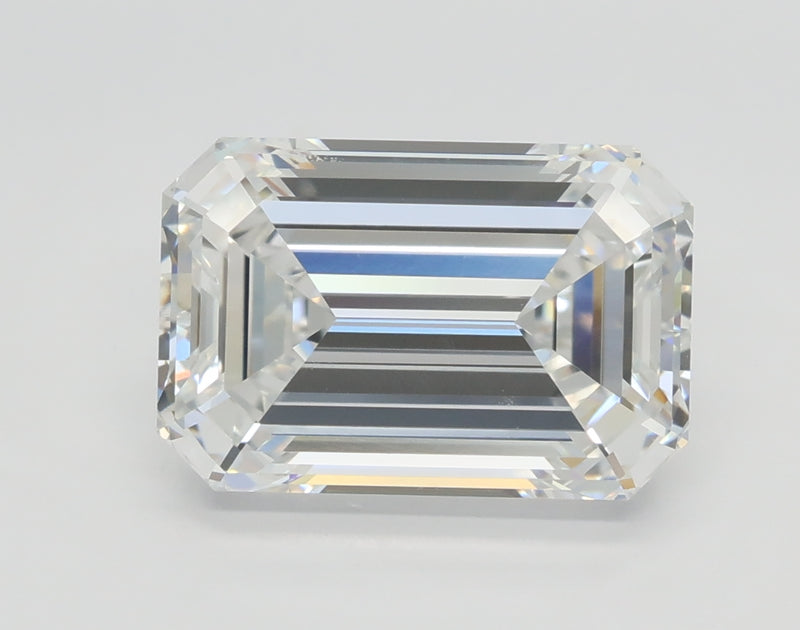 Lab-Grown 0.57 Carat Emerald Cut Diamond color D Clarity VVS2, precious stones, engagement diamonds