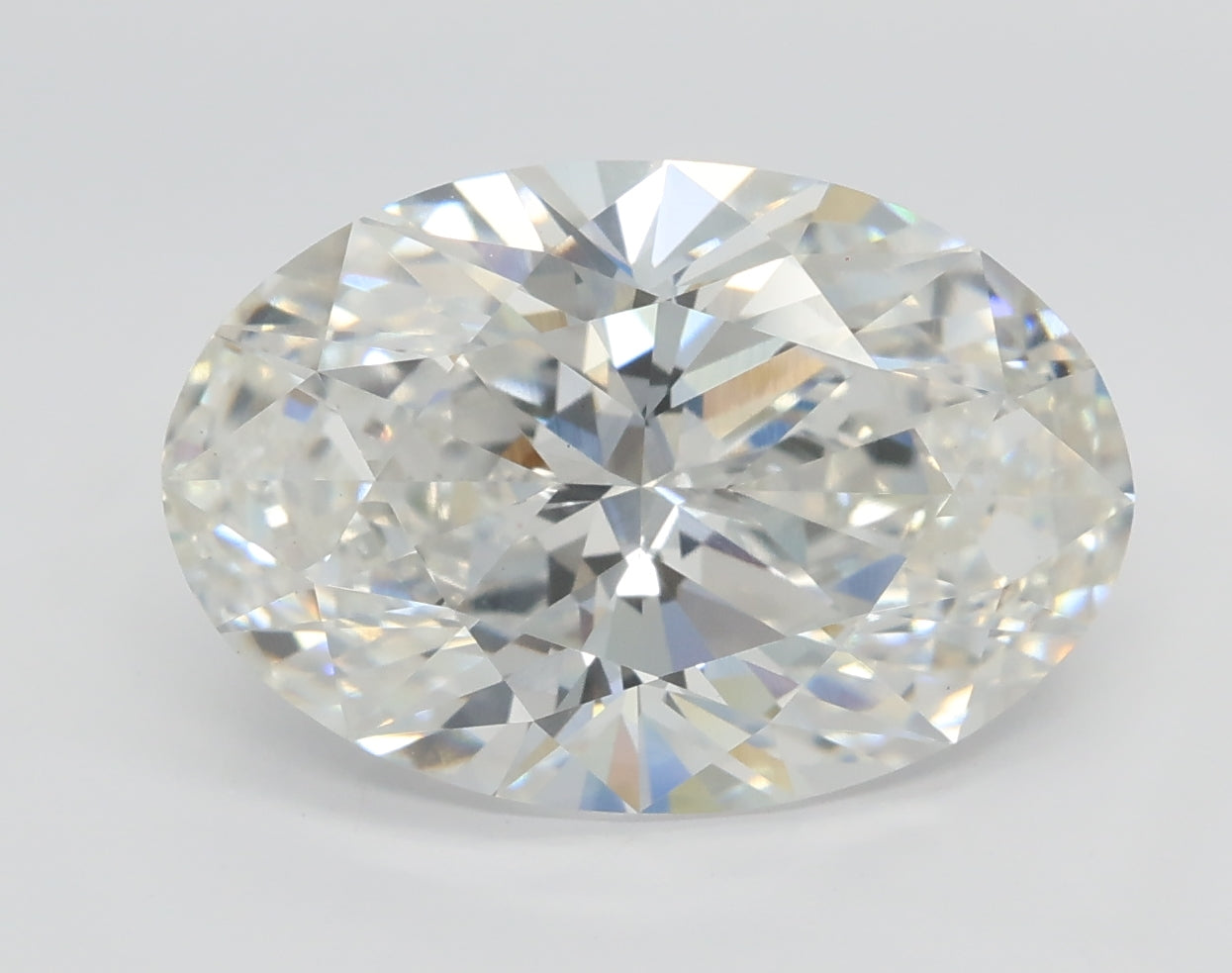Lab-Grown 4.12 Carat Oval Shape Diamond color F Clarity VS1 With GIA Certificate, precious stones, engagement diamonds