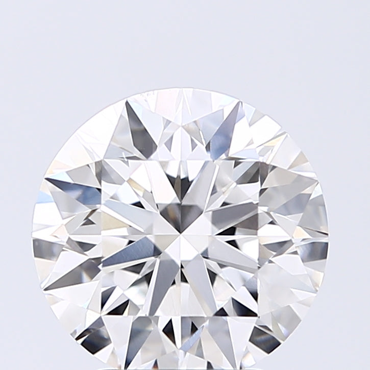 Lab-Grown 3.01 Carat Round Brilliant Diamond color E Clarity VS2 With GIA Certificate, precious stones, engagement diamonds
