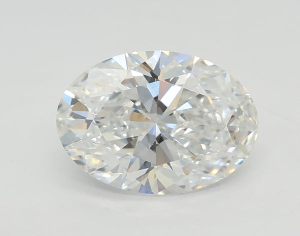 Lab-Grown 1.01 Carat Oval Shape Diamond color D Clarity VS1, precious stones, engagement diamonds