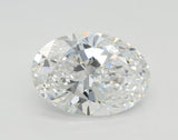 Lab-Grown 1.01 Carat Oval Shape Diamond color D Clarity VS1, precious stones, engagement diamonds