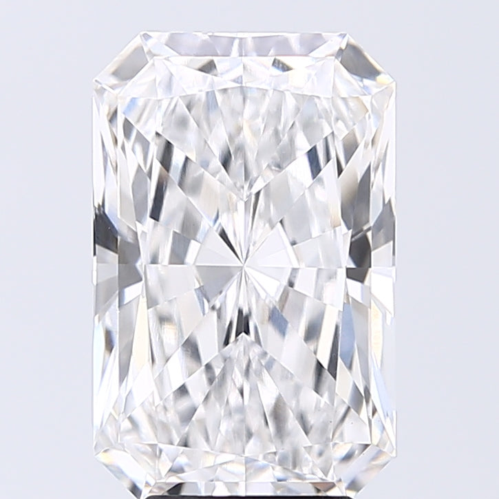Lab-Grown 4.03 Carat Radiant Cut Diamond color E Clarity VVS2 With GIA Certificate, precious stones, engagement diamonds