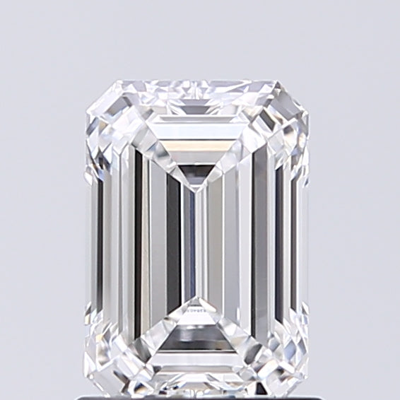 Lab-Grown 1.01 Carat Emerald Cut Diamond color D Clarity VVS2, precious stones, engagement diamonds