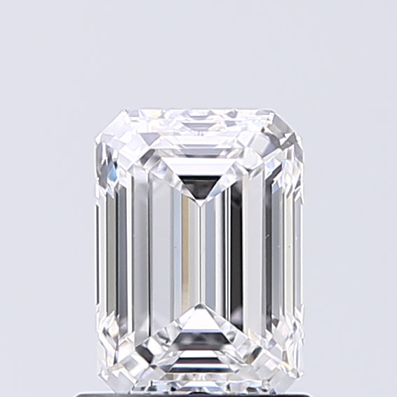 Lab-Grown 1.01 Carat Emerald Cut Diamond color D Clarity VS1, precious stones, engagement diamonds