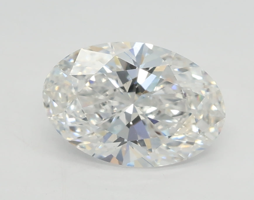 Lab-Grown 1.10 Carat Oval Shape Diamond color D Clarity VS1, precious stones, engagement diamonds
