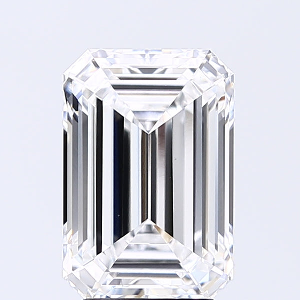 Lab-Grown 3.06 Carat Emerald Cut Diamond color D Clarity VS1 With GIA Certificate, precious stones, engagement diamonds
