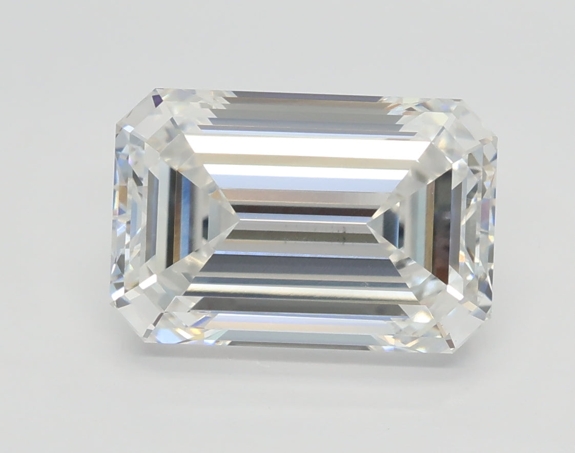 Lab-Grown 3.04 Carat Emerald Cut Diamond color E Clarity VS2 With GIA Certificate, precious stones, engagement diamonds