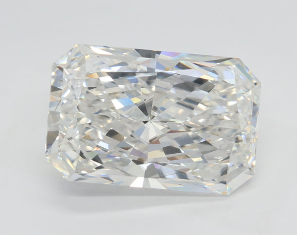 Lab-Grown 4.12 Carat Radiant Cut Diamond color F Clarity VS1 With GIA Certificate, precious stones, engagement diamonds