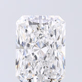 Lab-Grown 4.02 Carat Radiant Cut Diamond color E Clarity VS1 With GIA Certificate, precious stones, engagement diamonds