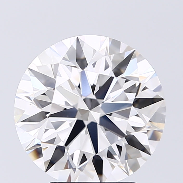 Lab-Grown 3.01 Carat Round Brilliant Diamond color E Clarity VVS2 With GIA Certificate, precious stones, engagement diamonds