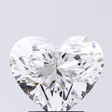 Lab-Grown 2.01 Carat Heart Shape Diamond color E Clarity VS1 With GIA Certificate, precious stones, engagement diamonds