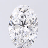 Lab-Grown 2.04 Carat Oval Shape Diamond color D Clarity VS1 With GIA Certificate, precious stones, engagement diamonds