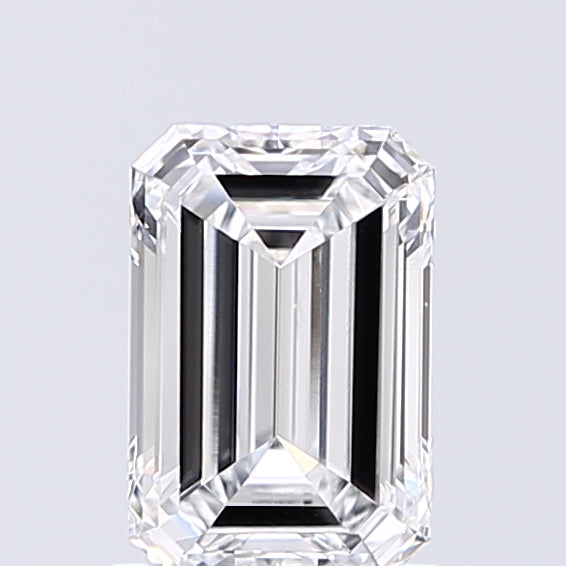 Lab-Grown 1.01 Carat Emerald Cut Diamond color D Clarity VS1, precious stones, engagement diamonds