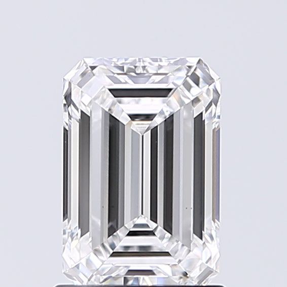 Lab-Grown 1.12 Carat Emerald Cut Diamond color D Clarity VS1, precious stones, engagement diamonds
