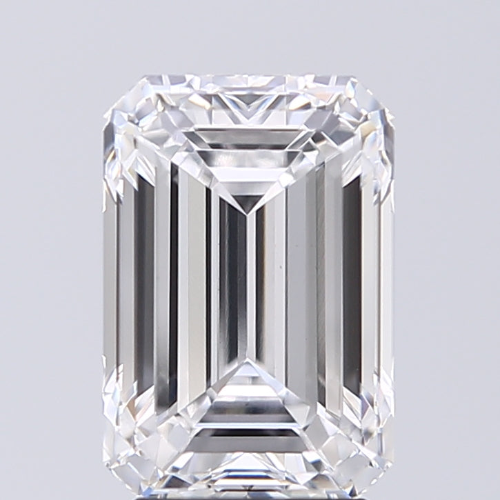 Lab-Grown 3.02 Carat Emerald Cut Diamond color D Clarity VS1 With GIA Certificate, precious stones, engagement diamonds