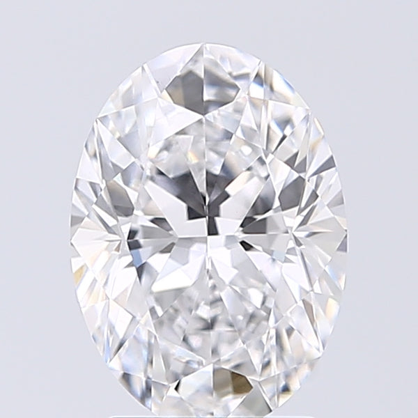 Lab-Grown 2.01 Carat Oval Shape Diamond color D Clarity VS1 With GIA Certificate, precious stones, engagement diamonds