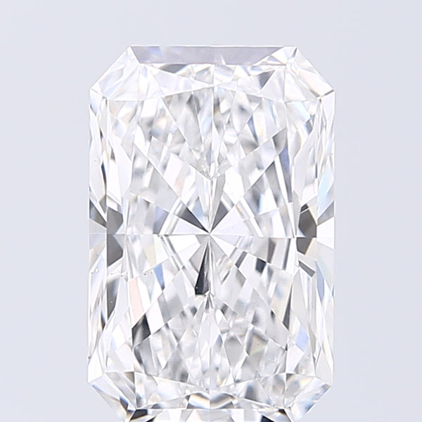 Lab-Grown 4.01 Carat Radiant Cut Diamond color E Clarity VS1 With GIA Certificate, precious stones, engagement diamonds