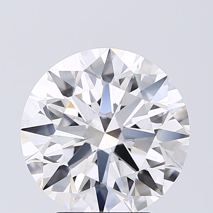 Lab-Grown 3.12 Carat Round Brilliant Diamond color D Clarity VS1 With GIA Certificate, precious stones, engagement diamonds