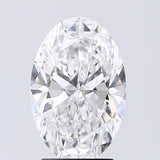 Lab-Grown 2.02 Carat Oval Shape Diamond color D Clarity VVS2 With GIA Certificate, precious stones, engagement diamonds