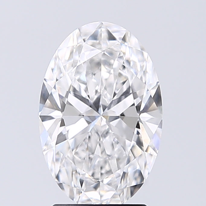 Lab-Grown 2.02 Carat Oval Shape Diamond color D Clarity VVS2 With GIA Certificate, precious stones, engagement diamonds